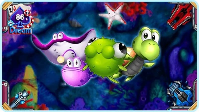 Bắn Cá 1 Sảnh game bắn cá Dream86