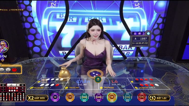 Xóc đĩa kubet - Đẳng cấp game xóc đĩa live cùng dealer xinh đẹp tại Dream86 1 Xóc đĩa kubet thiết kế giao diện cược đẹp, chuyên nghiệp